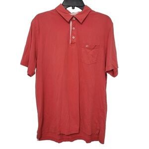Southern Tide Club Men's Polo Shirt Size XL Salmon Coral Preppy Golf‎ Tennis